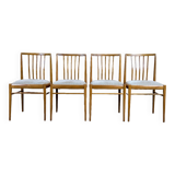Set of 4 dining chairs 60s 70s