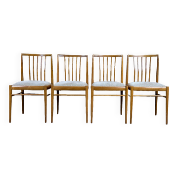 Set of 4 dining chairs 60s 70s