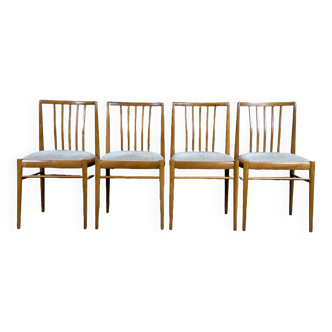 Set of 4 dining chairs 60s 70s