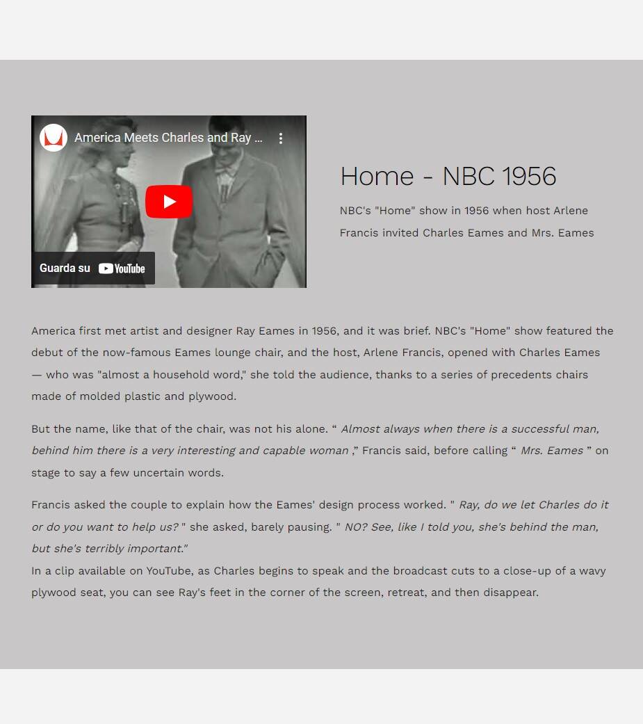 Mrs. Charles Eames_ The shadow does not bend, walnut plywood sculpture