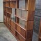 Large modular teak library – vintage Scandinavian design