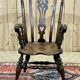 1950s English ash armchair