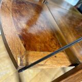 English tea table, with system, modular shelf and removable top, 1920