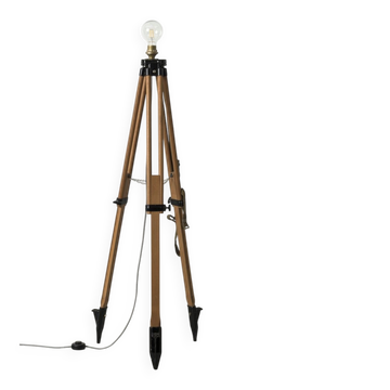 Lampe de sol industrielle vintage