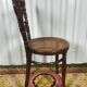 6 Josias Eissler bistro chairs - restored