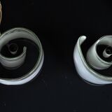 La Murrina, pair of Murano glass table lamps. Italy 1970s