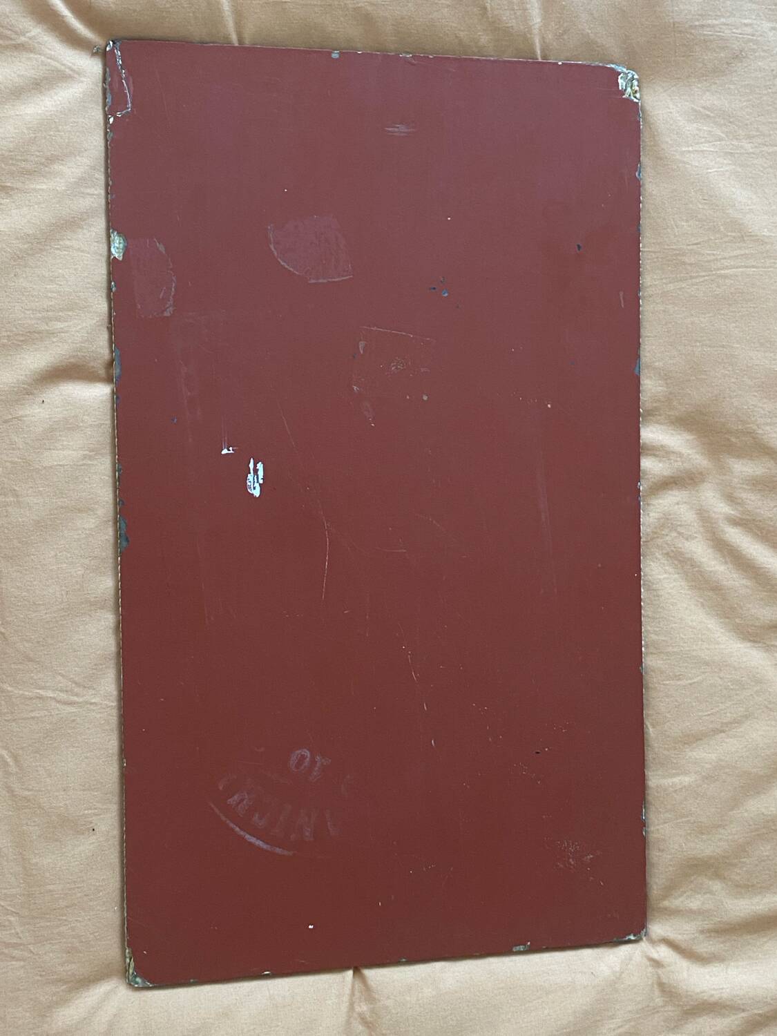 Beveled mirror to place