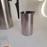 New 1968 Arne Jacobsen coffee pot, cream jug, and sugar bowl for Stelton.