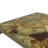 Vintage Set Nesting Tables Onyx Marble 60s Side Tables