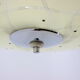 1960s Pendant Light Glass/Chrome, Czechoslovakia