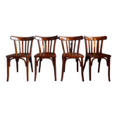 Set 4 chaises de bistrot Luterma