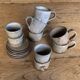 Ensemble café en grès artisanal