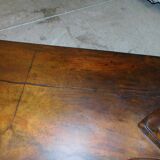 Console in mahogany of the 19th