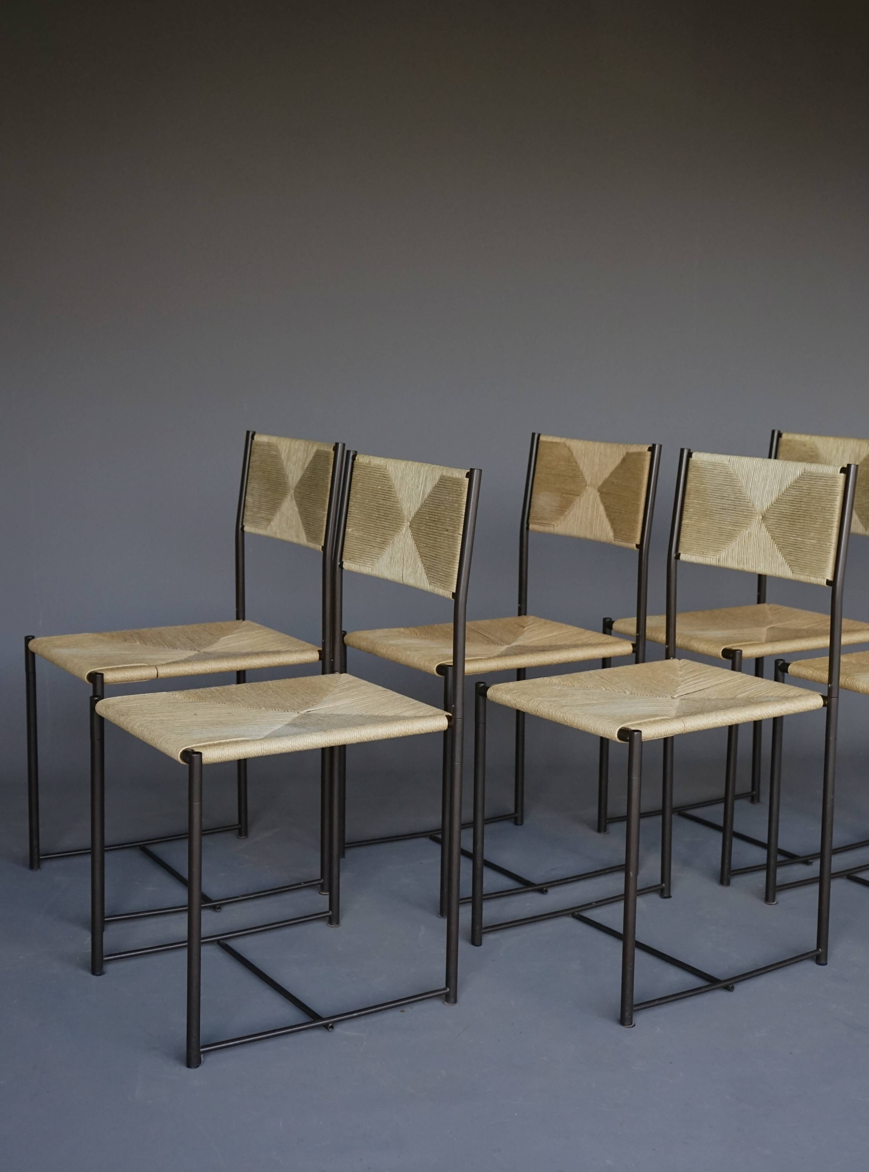6 'Paludis 150' Dining Chairs by Giandominoco Belotti for Alias, Italy