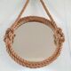 Miroir corde vintage