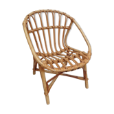 Fauteuil en rotin pour enfant
