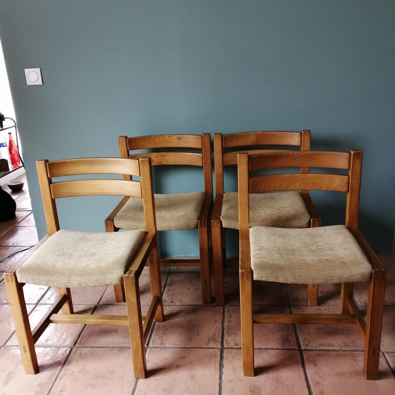 4 homemade chairs Regain
