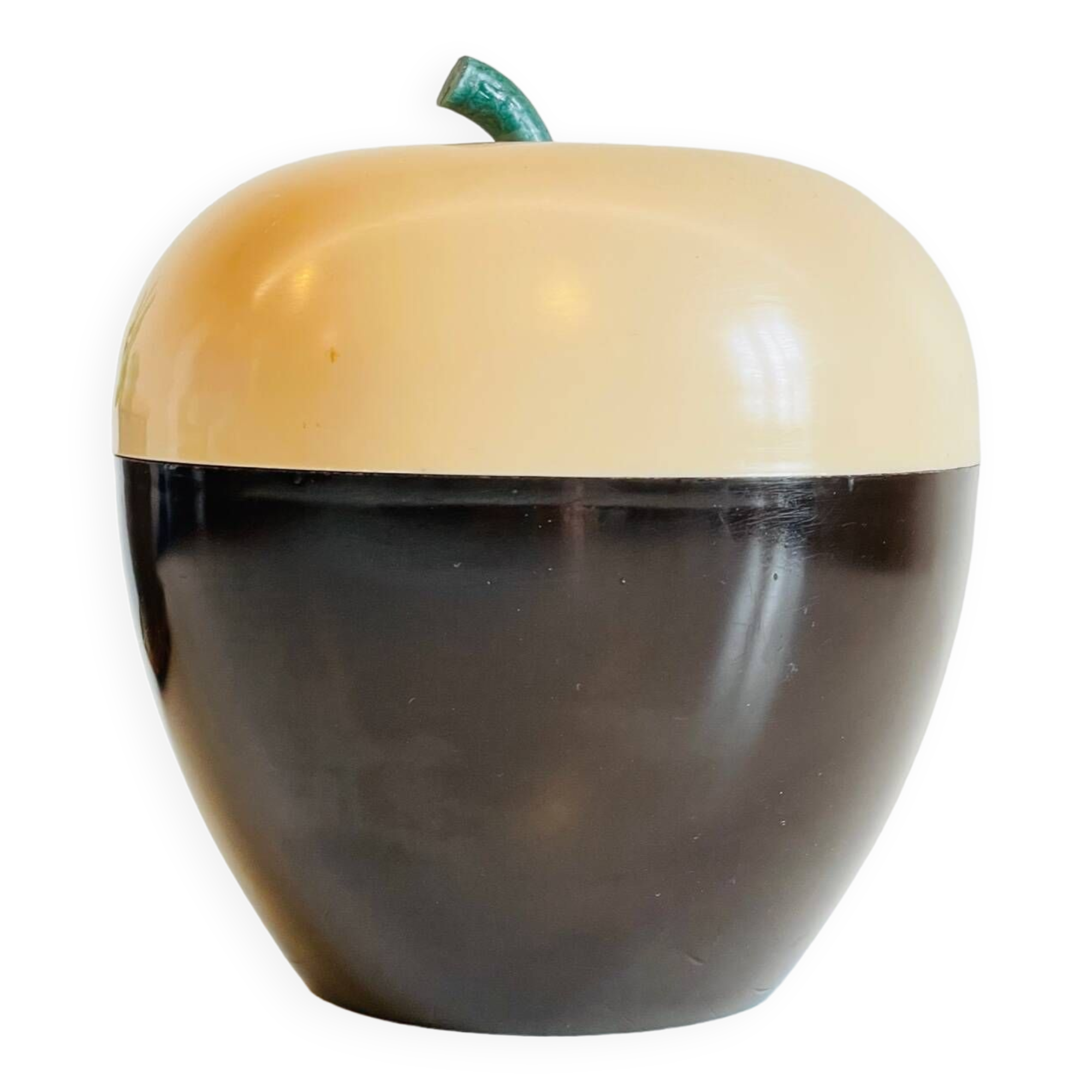 Vintage 70's decorative ice cube apple