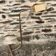 Vintage sliding floor lamp