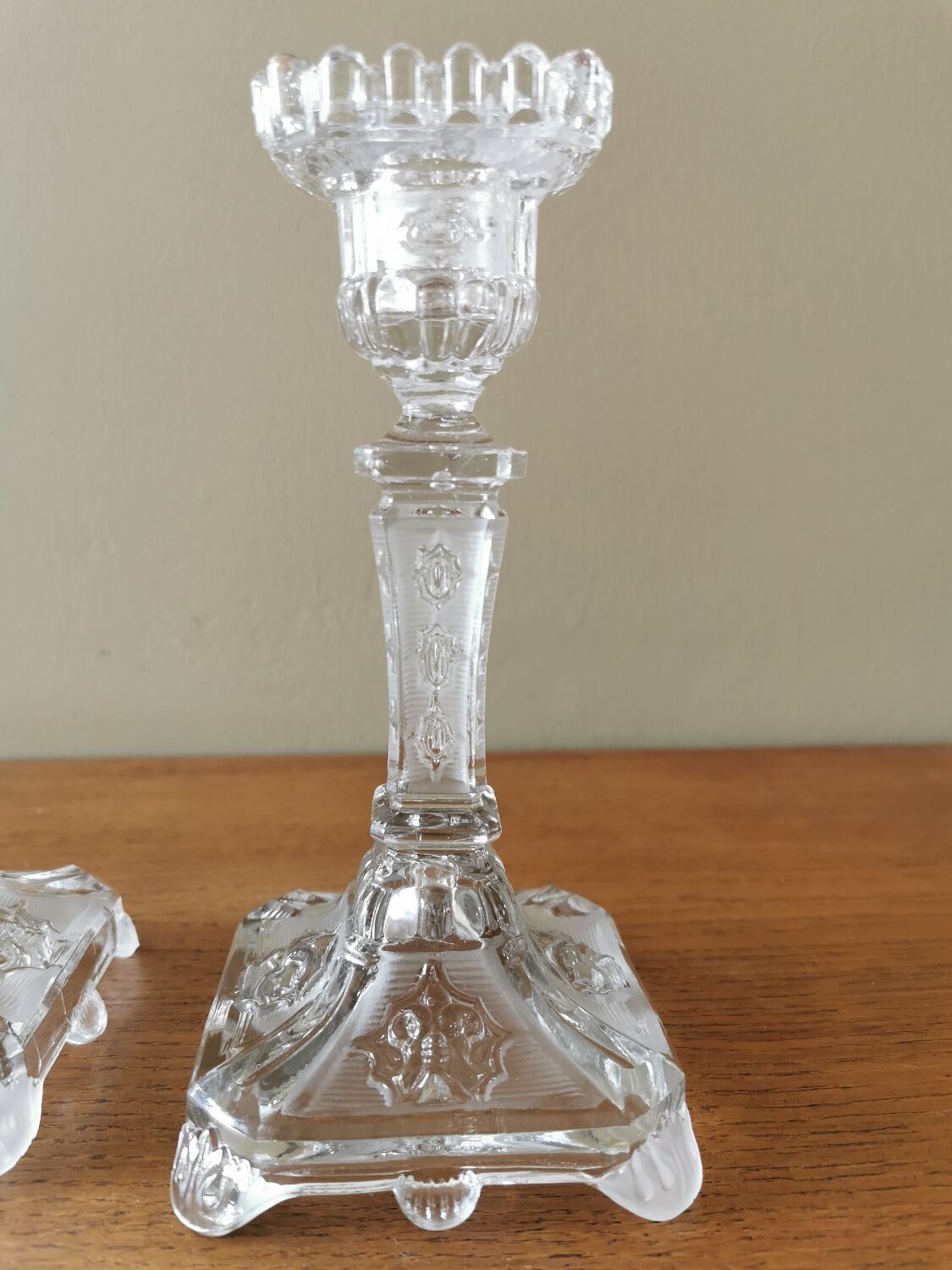 Pair of Portieux candle holders