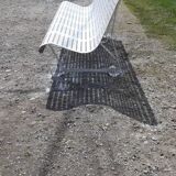 Wrought Iron Bench from the 50s by René Malaval