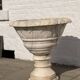 Large garden basin in marble, 19th century