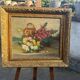 Still Life with Flowers - Oil on Canvas Signed Gautier - Frame Do