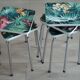 Lot of five stools dress