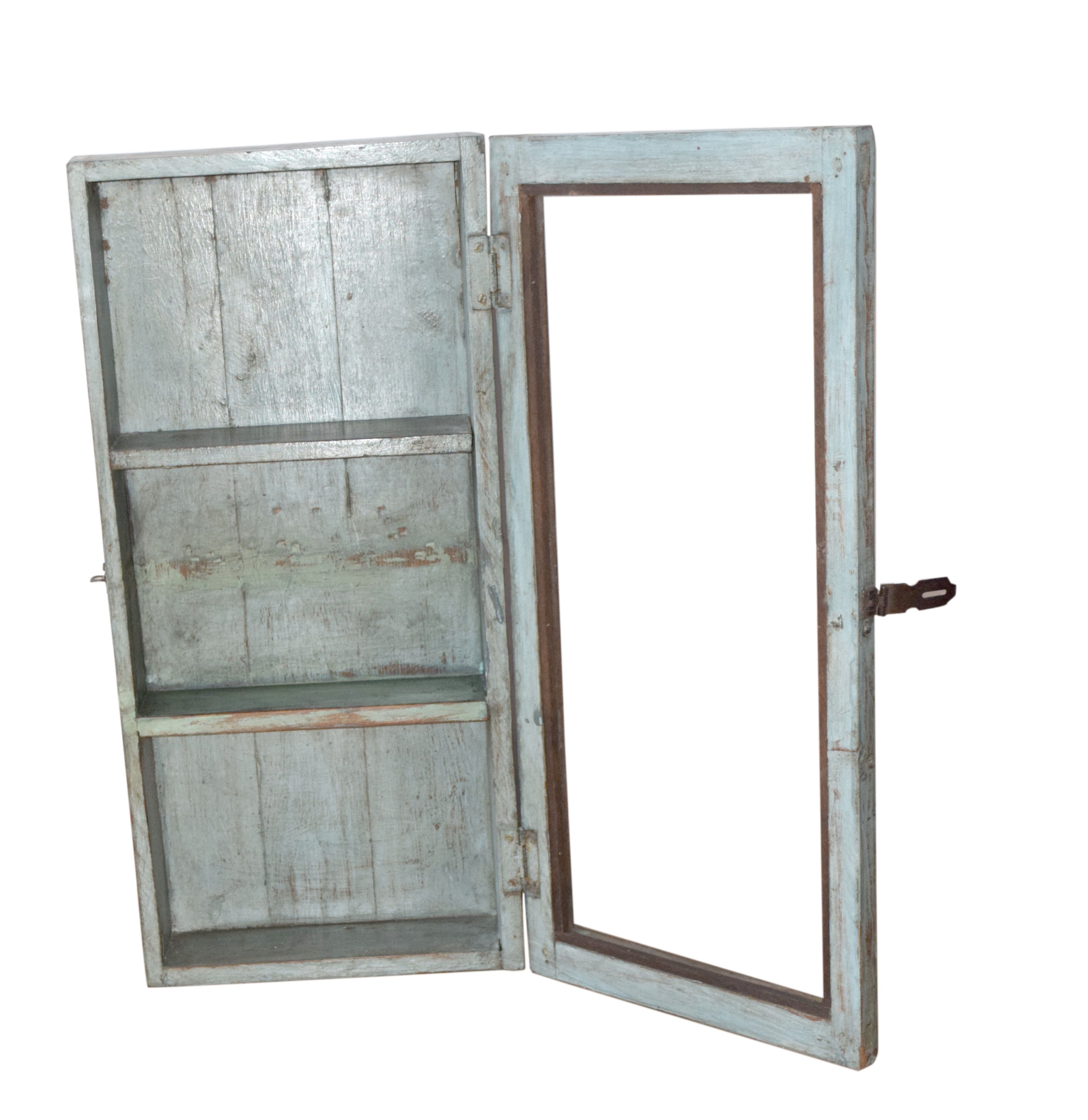 Showcase - teak wall shelf