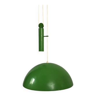 Stilnovo Suspension monte et baisse à contre poids 1960
