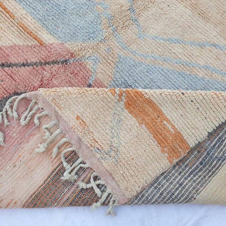 Vintage Moroccan Berber Boujaad rug, 150/250cm