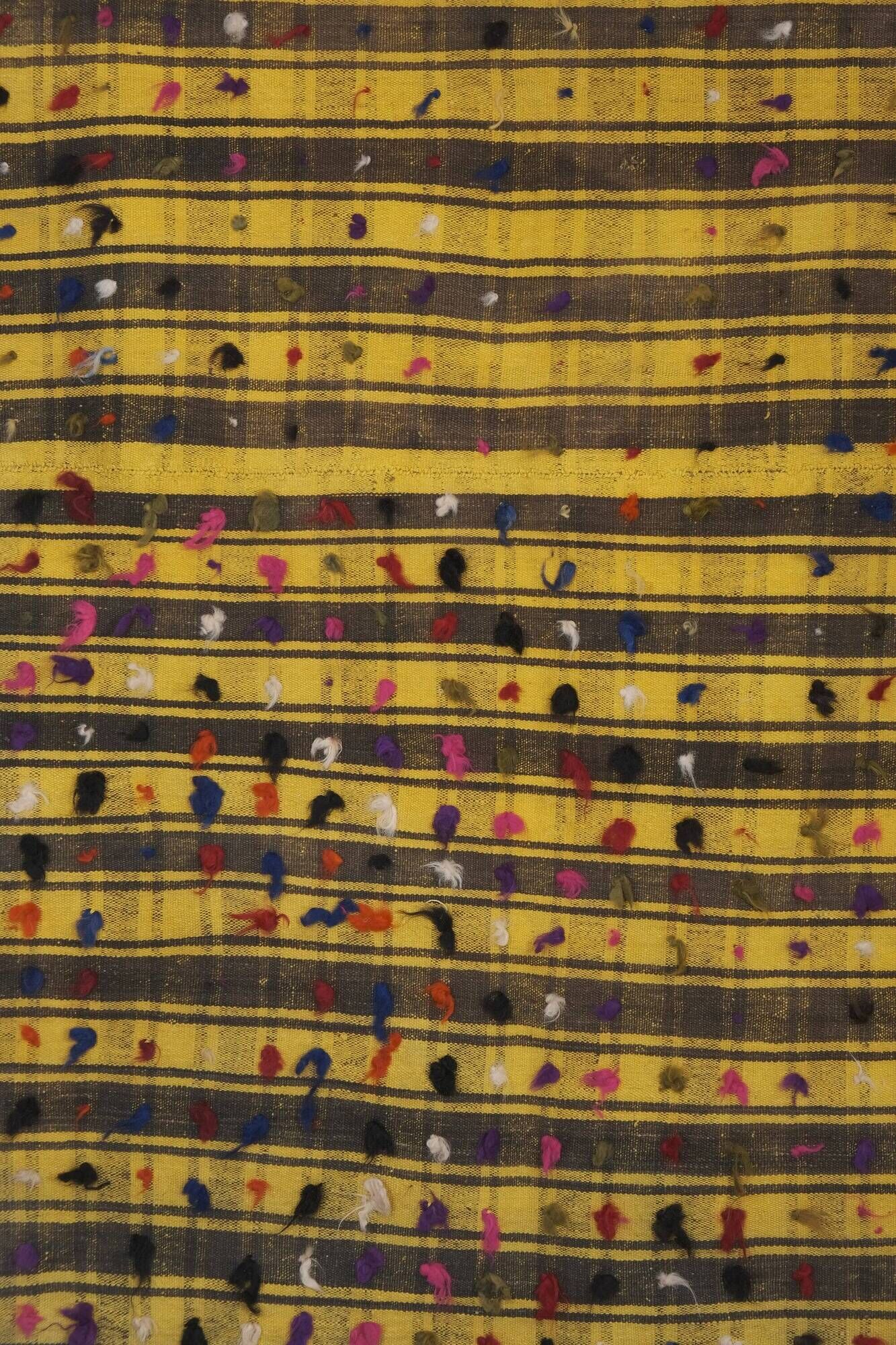 Vintage Turkish kilim, handwoven, 204x225 cm.
