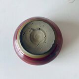 Ceramic candle holder signed