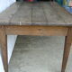 Old oak farm table