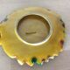 Vallauris mustard pepper shaker, dabbling, ceramics