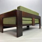 Tobia Scarpa new Green Boucle "Bastiano" 2-Seater Sofa for Knoll, 1960s