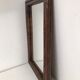 Vintage rattan mirror