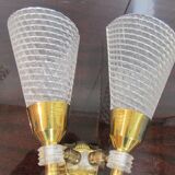 2 Guariche style rockabilly wall lights