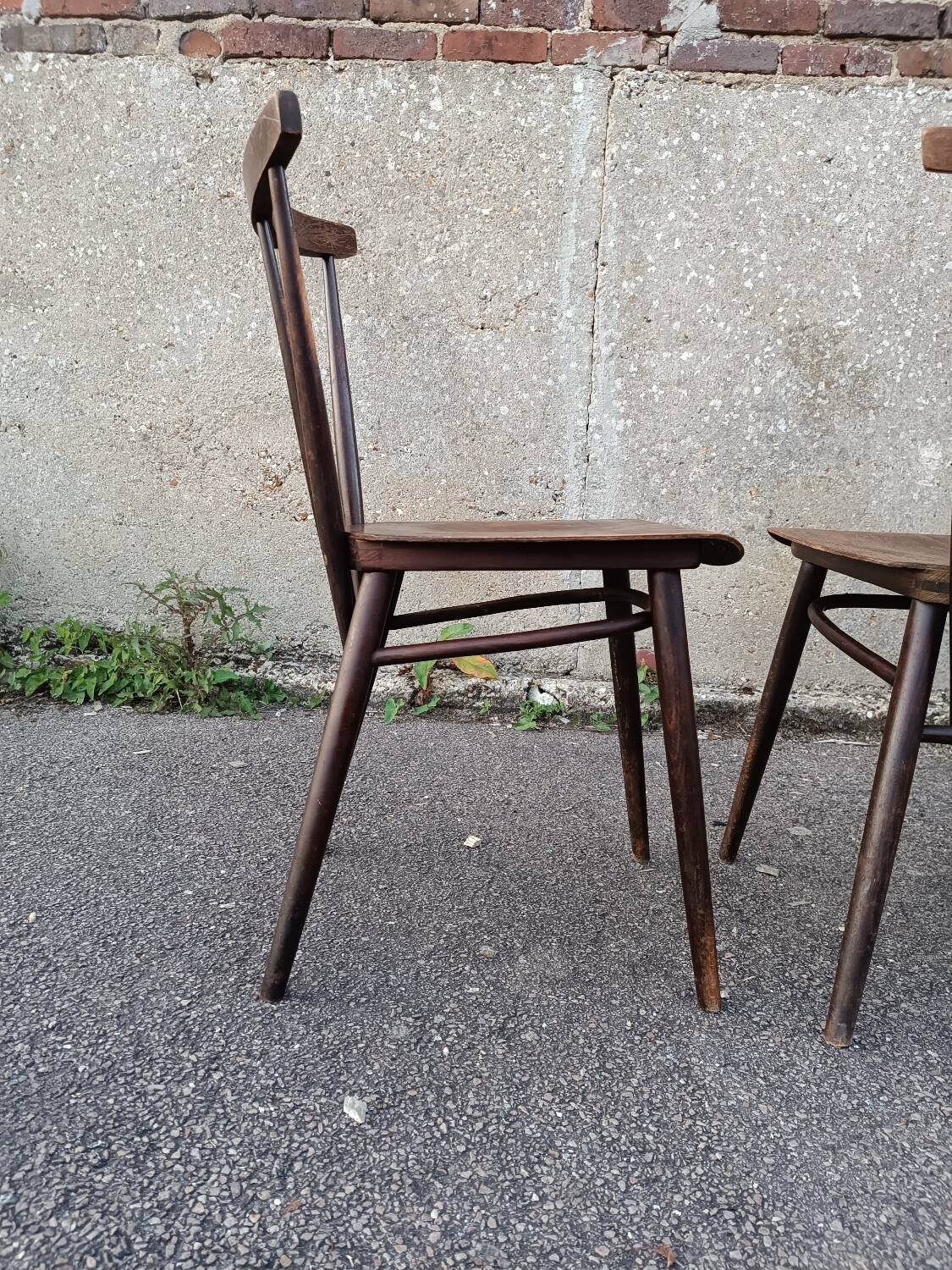 Set of 4 chairs by Tatra Nabytok Czechoslovakia 1960