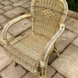 Fauteuil en rotin