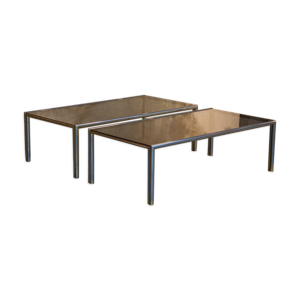 Paire de tables basses