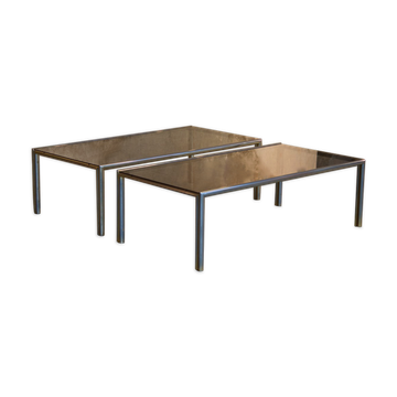 Pair of coffee tables design 1970'