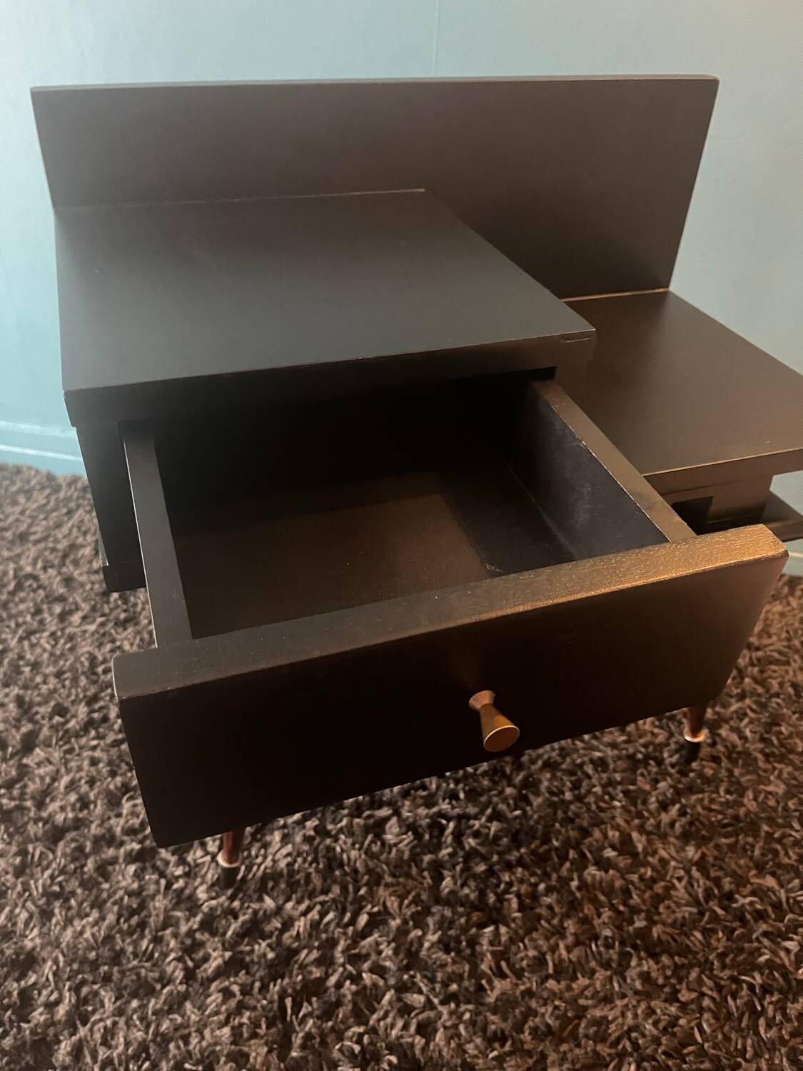 Occasional furniture, bedside compass feet from the 60s