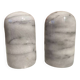 Vintage Marble Salt and Pepper Shakers