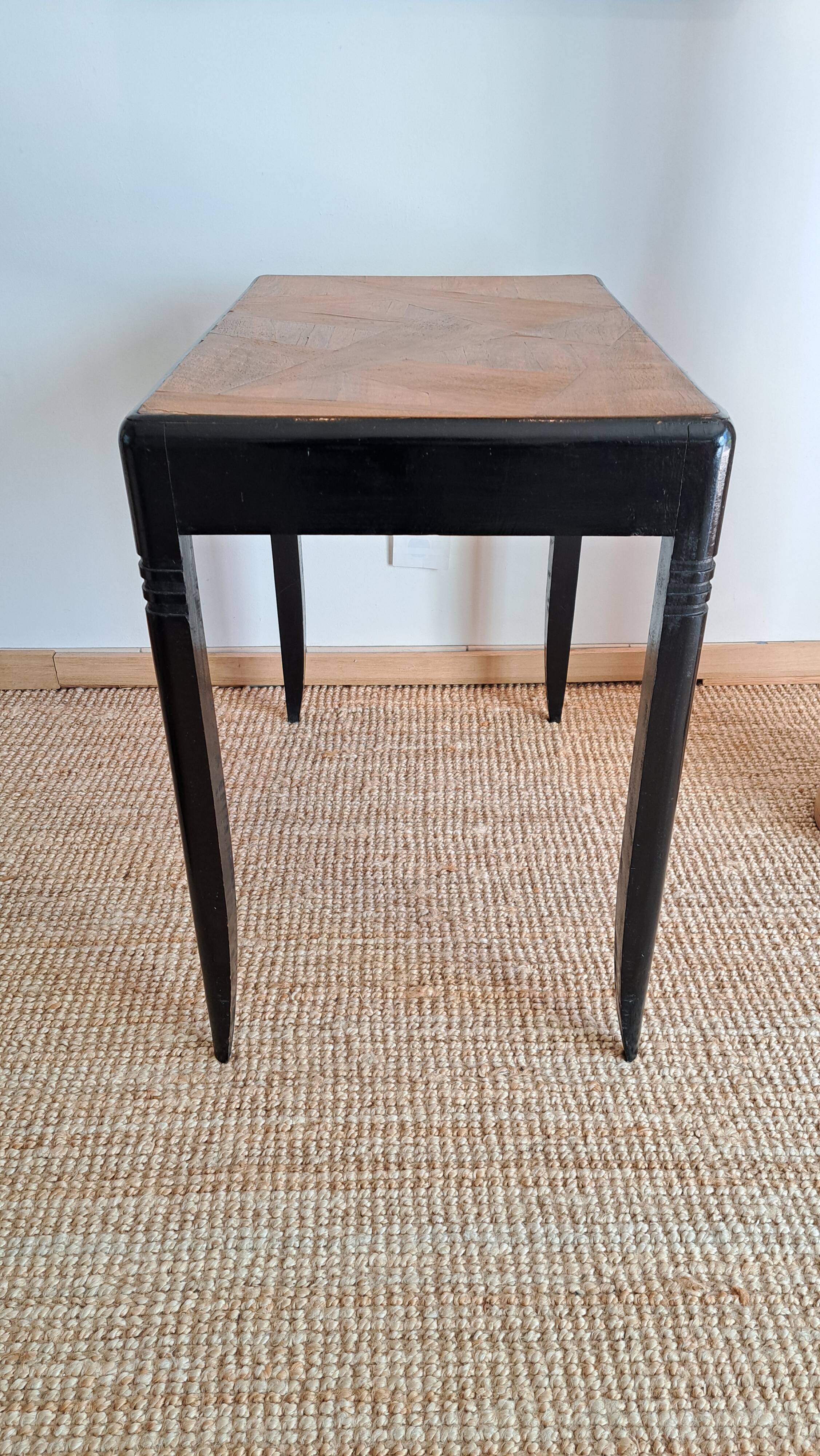 Art Deco side desk table