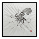 Original print of an octopus