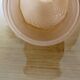 Pair of Art Deco vases in moulded pink glass, signed Souchon Neuvesel, 1940.