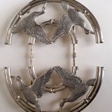 Siléa silver metal trivet