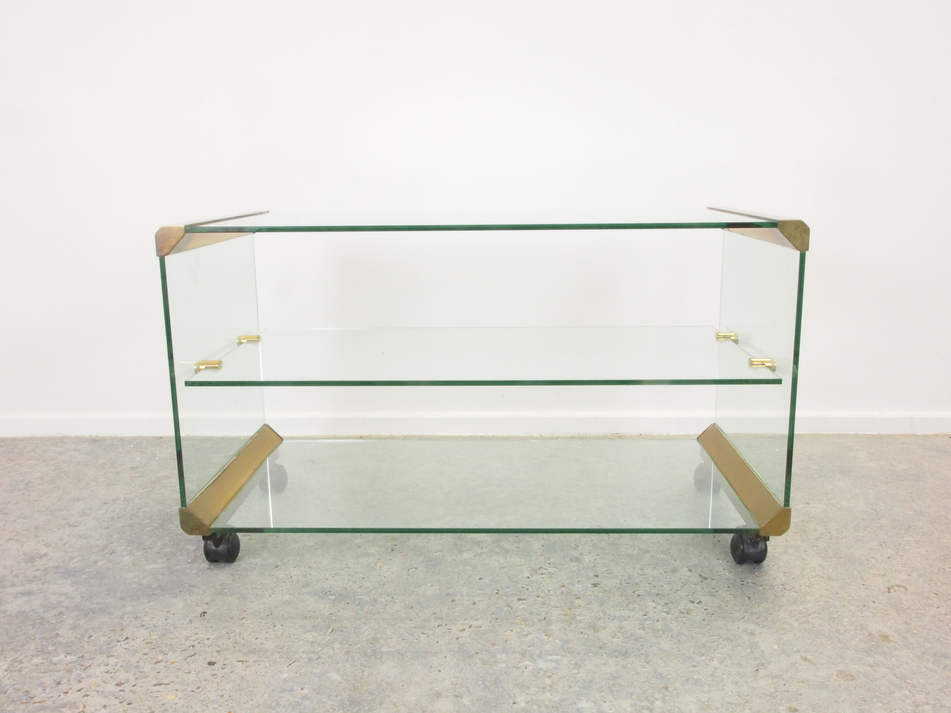 Galotti & Radice vintage brass trolley