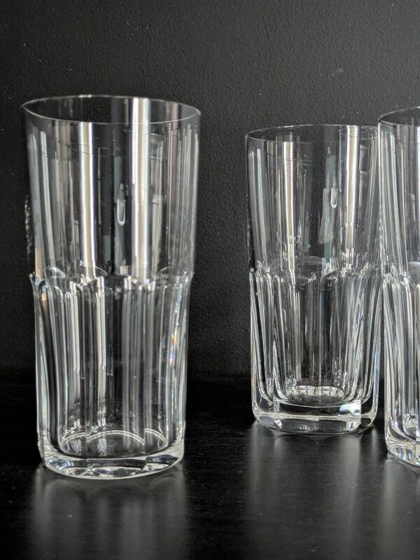 Verres ''Caton'' Saint Louis